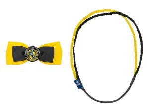 Hufflepuff Tassorosso Set 2 Hair Accessories Harry Potter Trendy