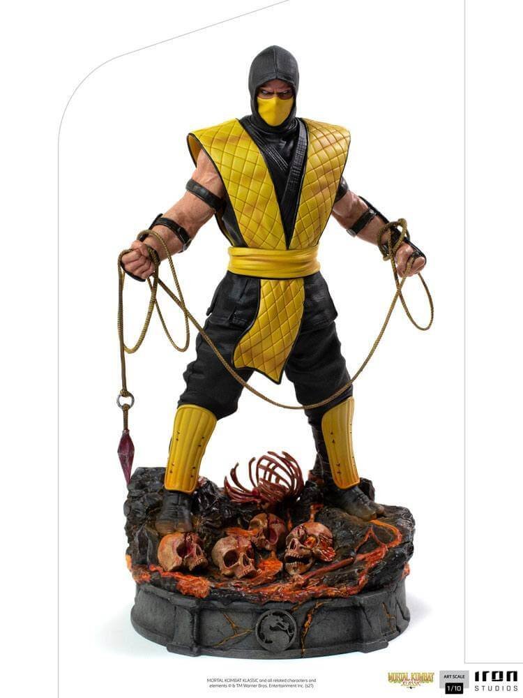 Mortal Kombat Art Scale Statue 1 10 Scorpion 22 Cm March 2022