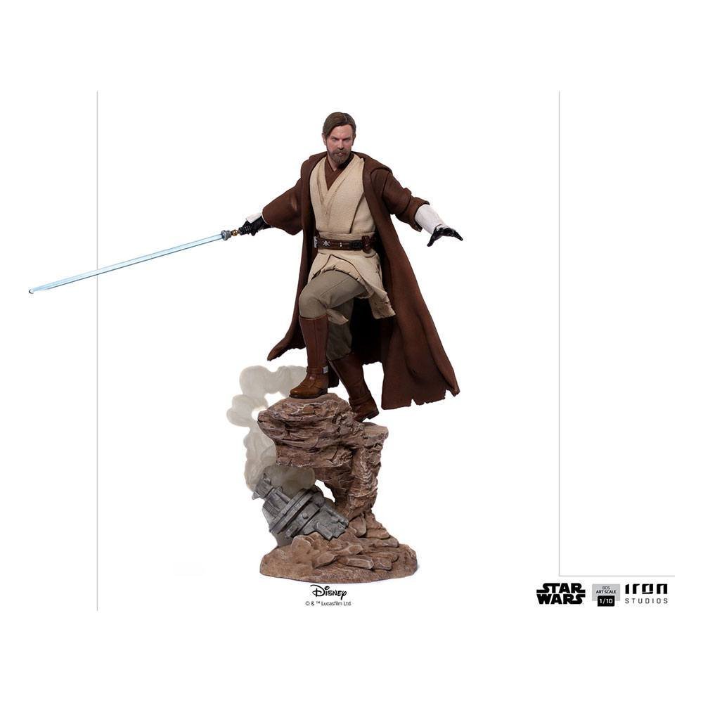 Star Wars Deluxe Bds Art Scale Statue 1 10 Obi Wan Kenobi 28 Cm