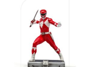 Power Rangers Bds Art Scale Statue 1 10 Red Ranger 17 Cm