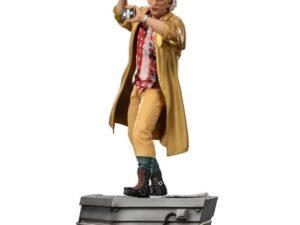 Doc Brown Back To The Future Ii Art Scale Statue 1 10 25 Cm