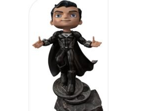 Justice League Mini Co Deluxe Pvc Figure Superman Black Suit 18 Cm