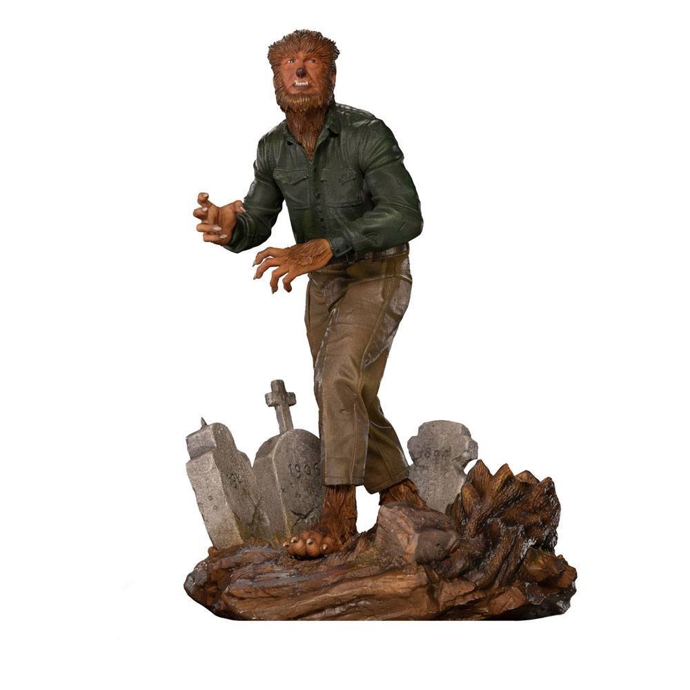 The Wolf Man 21 Cm Universal Monsters Deluxe Art Scale Statue 1 10