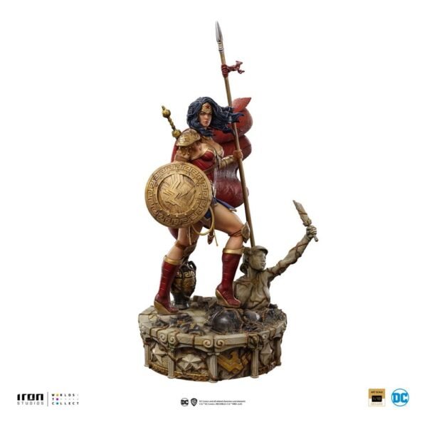 Wonder Woman Unleashed Bds Art Scale Statue Dc 1 10 30 Cm