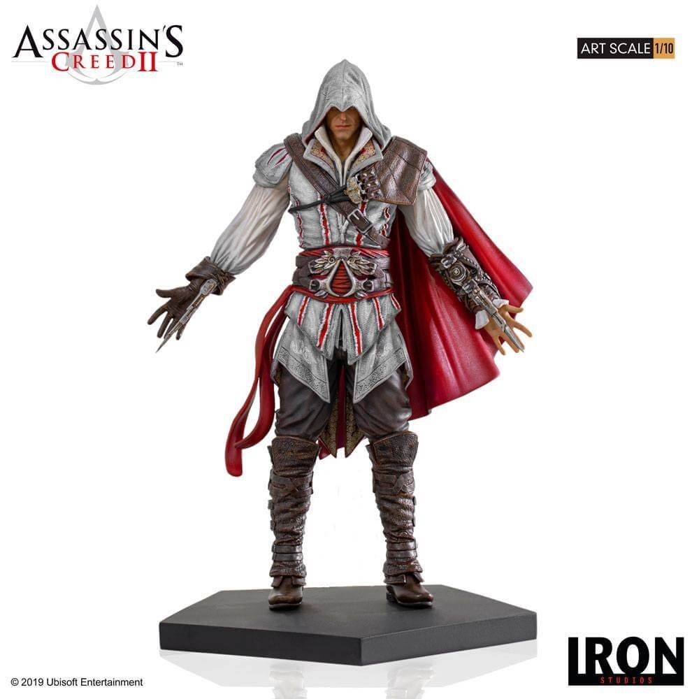 Assassins Creed Ii Art Scale Statue 1 10 Ezio Auditore 21 Cm
