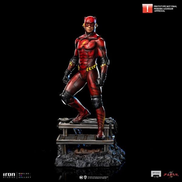 The Flash Alternative Version Dc Comics The Flash Movie Art Scale Statue 1 10 23 Cm