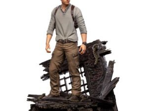 Uncharted Movie Deluxe Art Scale Statue 1 10 Nathan Drake 22 Cm
