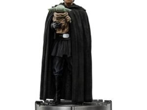 Luke Skywalker And Grogu Star Wars The Mandalorian Art Scale Statue 1 10 21 Cm