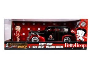 Betty Boop Hollywood Rides Diecast Model 1 24 1939 Chevy Master Deluxe With Figure End February 2021