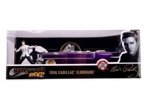 1956 Cadillac Eldorado Elvis Presley With Figure Hollywood Rides Diecast Model 1 24 End February 2021