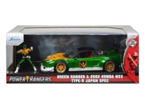 Power Rangers Hollywood Rides Diecast Model 1 24 2002 Honda Nsx Type R Japan Spec With Figure