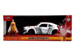 One Punch Man Hollywood Rides Diecast Model 1 24 1974 Mazda Rx 3