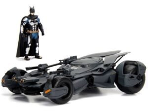 Justice League Diecast Model 1 24 2017 Batmobile With Figure Hollywood Rides