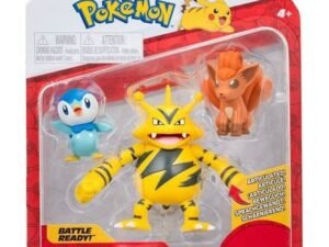 Pokemon Battle Figure Set Figure 3 Pack Piplup Vulpix Electabuzz