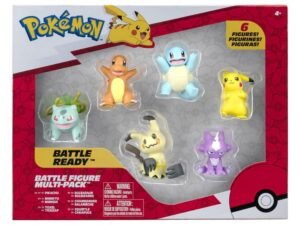 Pokemon Battle Figure 6 Pack 5 Cm Pikachu 2 Squirtle Charmander Bulbasaur Sirfetchd Toxel