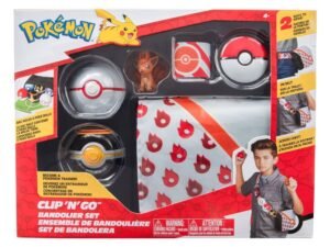 Pokemon Bandolier Set Premier Ball Luxury Ball And Vulpix