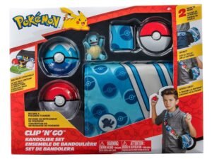Pokemon Bandolier Set Poke Ball Dive Ball And Squirtle