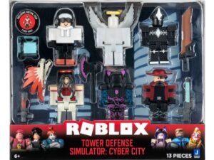 Roblox Action Figures Multipack Tower Defense Simulator Cyber City