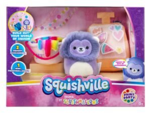 Squishville Mini Squishmallows Plush Figure Accessoires Set Paint Party 5 Cm