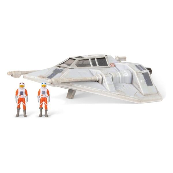 Luke Skywalker S Snowspeeder Star Wars Micro Galaxy Squadron Vehicle With Figures With Figures 12 Cm