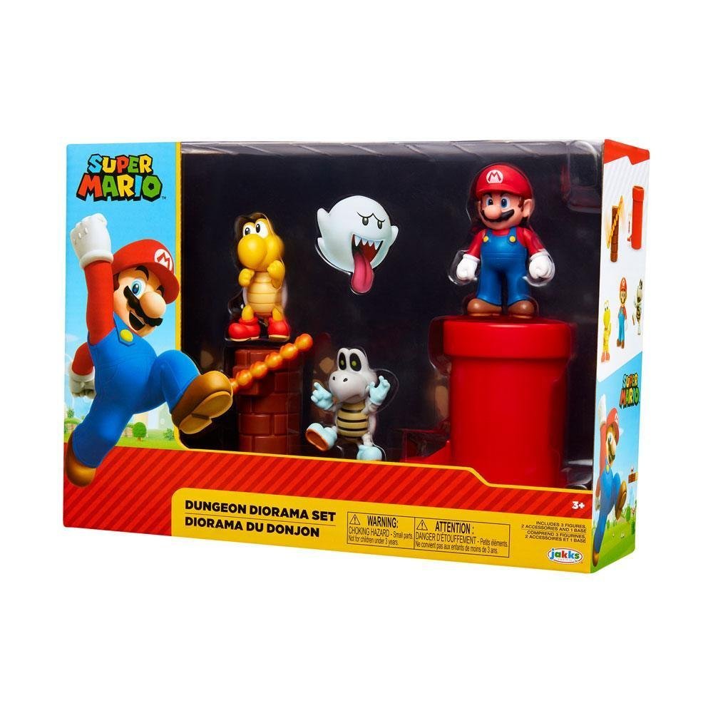 Super Mario Diorama Set Dungeon