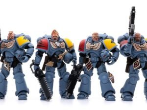 Space Wolves Battle Hunters Warhammer 40K Action Figure 4 Pack 1 18 12 Cm