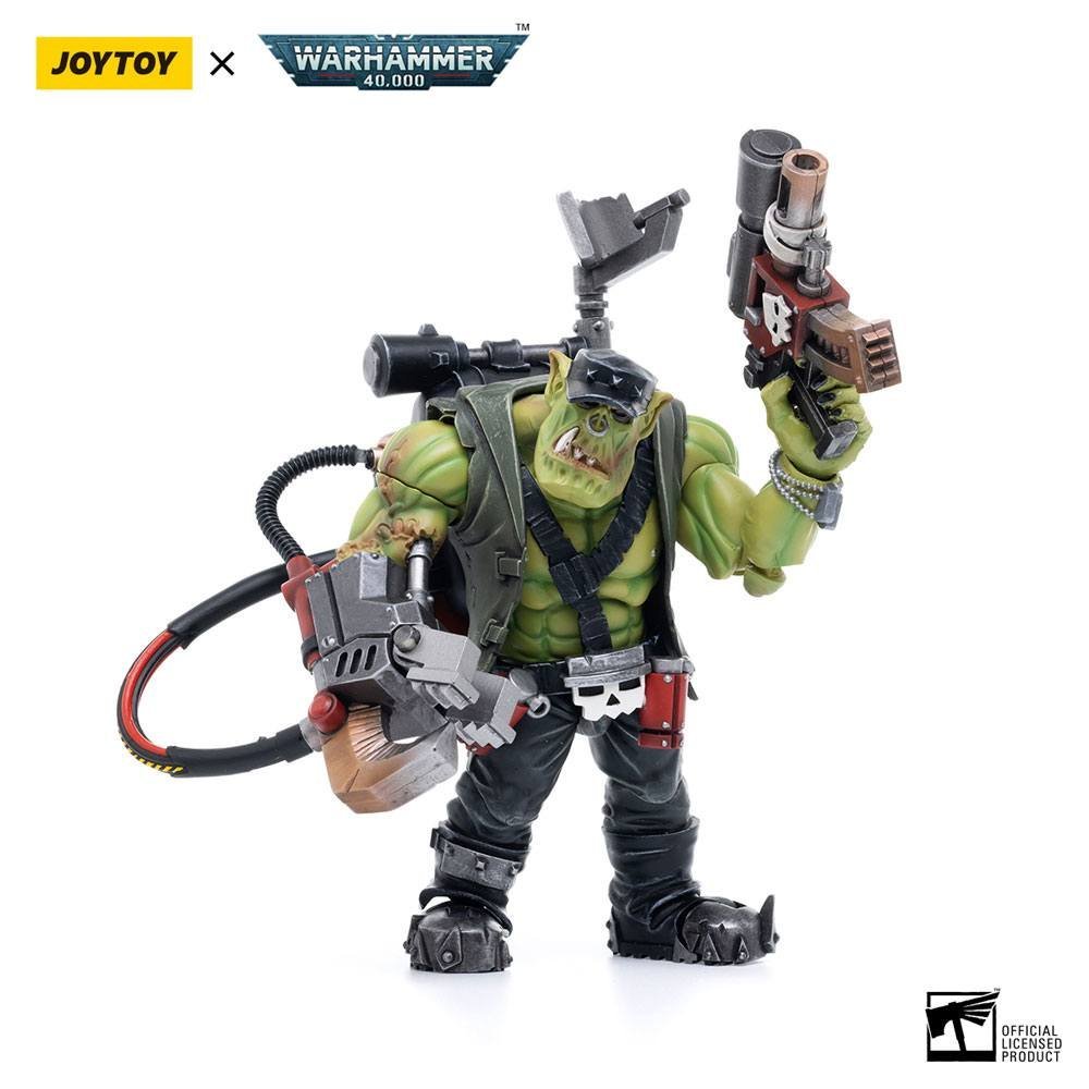 Warhammer 40K Action Figure 1 18 Ork Kommandos Nob Nazbog 13 Cm 1