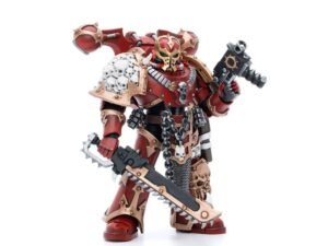 Chaos Space Marines Crimson Slaughter Brother Maganar Warhammer 40K Action Figure 1 18 12 Cm