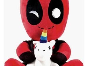 Deadpool Peluche Con Unicorno 41Cm Kidrobot