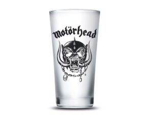 Motorhead Pint Glass Logo Bicchiere Vetro