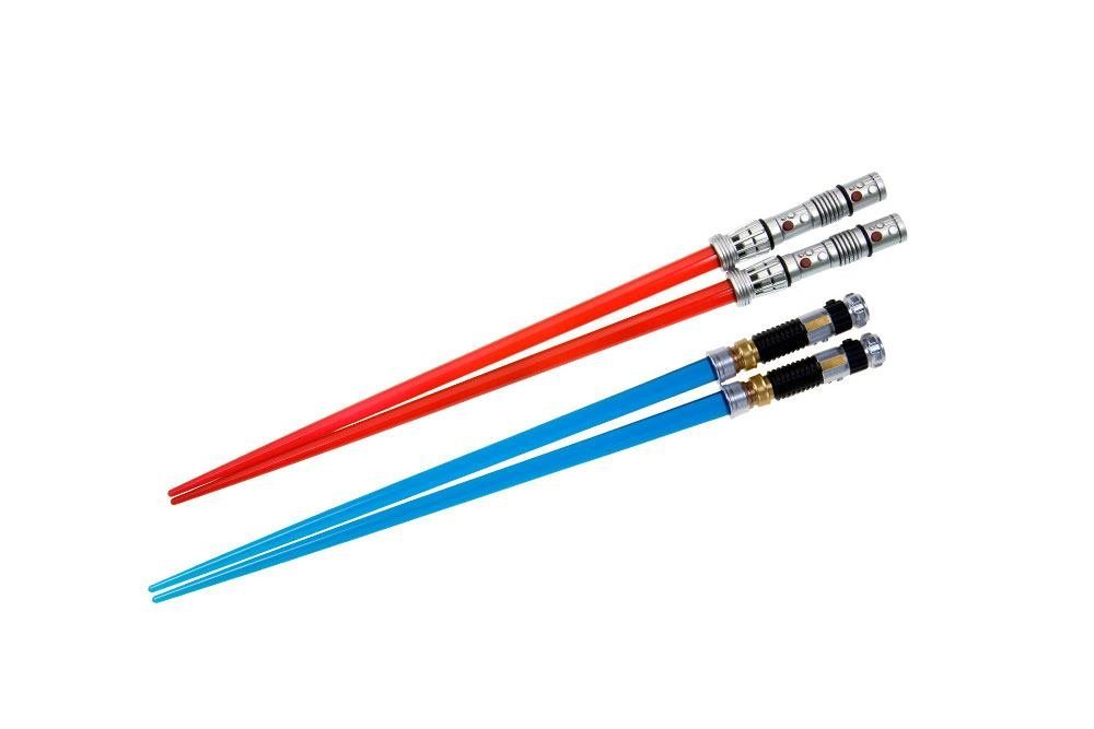 Star Wars Chopstick Darth Maul Obi Wan Kenobi Lightsaber Chopstick Battle 2 Set