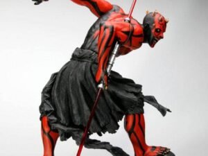 Star Wars Artfx Pvc Statue 1 7 Darth Maul Japanese Ukiyo E Style Light Up Edition 28 Cm