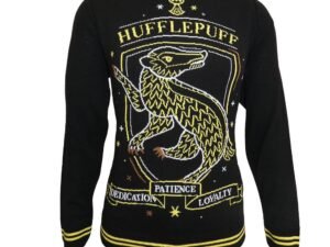 Harry Potter Sweatshirt Christmas Jumper Hufflepuff Adults Size