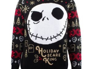 Nightmare Before Christmas Sweatshirt Christmas Jumper Holiday Scare King Adults Size