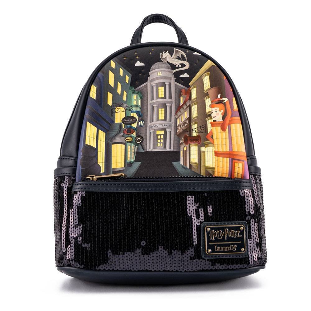 Harry Potter By Loungefly Backpack Diagon Alley Sequin