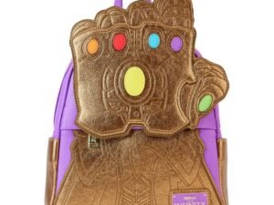 Marvel By Loungefly Backpack Shine Thanos Gauntlet