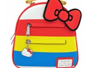 Zainetto Tempo Libero Hello Kitty By Loungefly Fiocco Rosso Pelle Sintetica