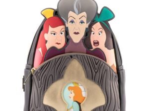 Villains Scene Evil Stepmother And Step Sisters Disney By Loungefly Backpack Zainetto Tempo Libero