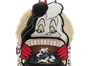 Disney By Loungefly Backpack 101 Dalmatians Villains Scene Cruella