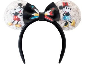 Disney By Loungefly Ears Headband Mickey Mouse 100Th Anniversary Sketchbook
