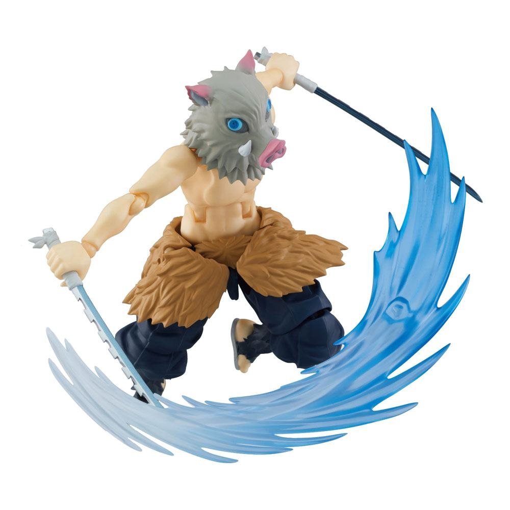 Demon Slayer Kimetsu No Yaiba Figma Action Figure Inosuke Hashibira Dx Edition 14 Cm