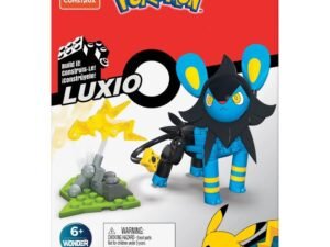 Luxio Pokemon Mega Construx Wonder Builders Construction Set 10 Cm