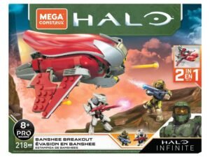 Halo Infinite Mega Construx Pro Builders Construction Set Banshee Breakout
