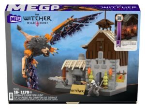 Geralts Griffin Hunt The Witcher 3 Wild Hunt Mega Construx Black Series Construction Set