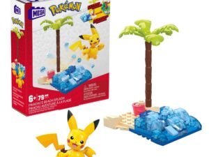 Pokemon Mega Construx Construction Set Pikachus Beach Splash