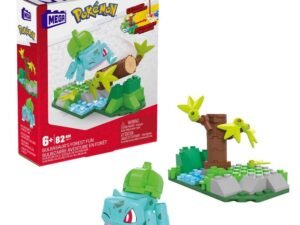 Pokemon Mega Construx Construction Set Bulbasaurs Forest Fun