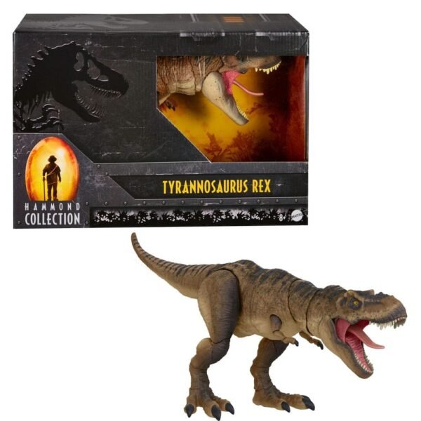 Tyrannosaurus Rex Jurassic Park Hammond Collection Action Figure Jurassic World 24 Cm
