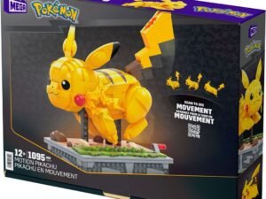 Pokemon Mega Construx Construction Set Motion Pikachu