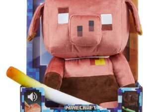 Piglin Minecraft Legends Electronic Plush Figure 29 Cm