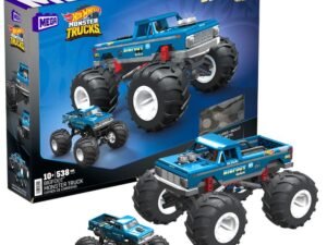 Hot Wheels Monster Trucks Mega Construx Construction Set Bigfoot Monster Truck